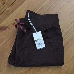 Figs Espresso Jogger Scrub Pants - Size Small